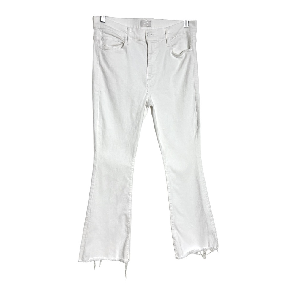 MOTHER White Flare & Wide Leg Jeans